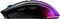 Фото-6 Игровая беспроводная мышь Lenovo Legion M410 Wireless RGB Gaming, вид слева; показаны две боковые кнопки и световая полоса у основания корпуса, чёрный цвет, фото важно для страницы товара с акцентом на боковое управление и RGB‑подсветку