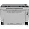 Фото-3 МФУ HP LaserJet Tank 1602w &mdash; вид сзади на белом фоне; вентиляционные отверстия, разъёмы подключения (USB и сетевой порт) и гнездо питания; важно для страницы товара, так как показывает интерфейсы для подключения и питания устройства.