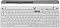 Фото-14 Клавиатура Logitech K580 920-009209, крупный план правой части раскладки: белые круглые углы клавиш, серые обозначения и цифровой блок с компактной компоновкой; изображение на светлом фоне для карточки товара, показывает форму кейкапов и правую зону клавиатуры.