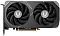 Фото-1 Видеокарта Zotac Gaming GeForce RTX 5060 Ti 8GB ZT-B50610E-10M, фронтальный вид. На фото тёмно-серый корпус с двумя вентиляторами, диагональная текстура кожуха и логотипы Zotac на центрах вентиляторов. Изображение показывает лицевую сторону и систему охлаждения для страницы видеокарты.