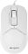 Фото Мышь A4Tech FM12 Проводная белый, FM12 WHITE