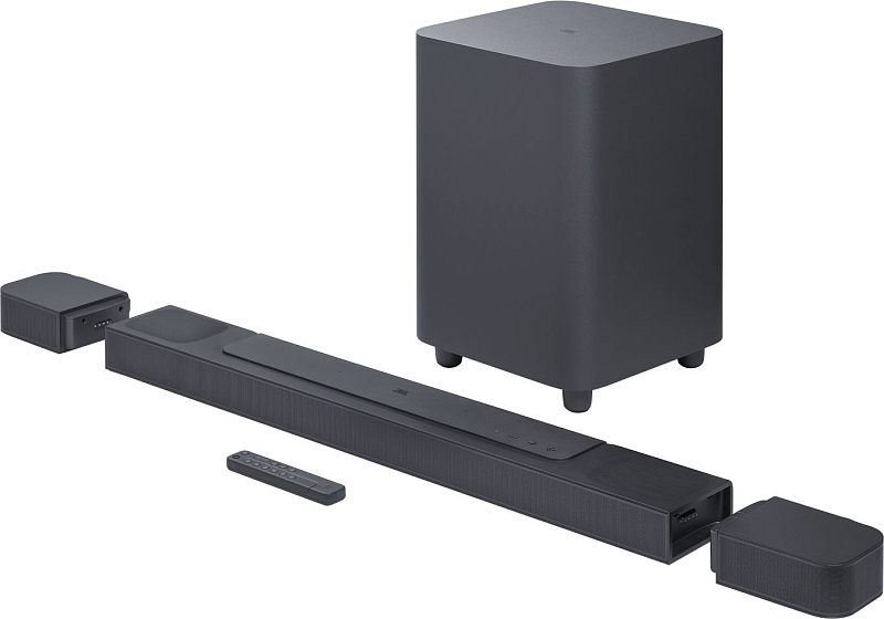 Фото Саундбар JBL 800 5.1.2, цвет - чёрный, JBLBAR800PROBLKUK