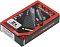 Фото-10 SSD Patriot Viper VP4300 2TB, коробка под углом. Видны красно-чёрная упаковка, наклейка 2TB на лицевой части и боковая маркировка модели. Фото помогает увидеть внешний вид упаковки и обозначение объёма на странице товара.
