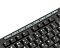 Фото-4 Клавиатура Logitech MK270, крупный план верхнего ряда: дополнительные серые мультимедийные кнопки над функциональными клавишами, чёрный пластик, на белом фоне для понимания наличия управляющих клавиш на странице товара.