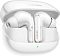 Фото-2 Наушники Xiaomi Buds 5 Pro, открытый кейс в ракурсе три четверти; белый футляр с логотипом Xiaomi на крышке показан с двумя наушниками внутри, видны силиконовые насадки, короткие ножки и зелёный индикатор на передней панели; изображение важно для страницы товара, потому что показывает форму кейса и способ размещения наушников.