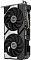 Фото-10 Видеокарта ASUS GeForce RTX 5060 Ti Dual OC 16GB, вертикальный вид спереди; два вентилятора, чёрный корпус с серебристыми гранями, монтажная планка справа. Фото для карточки товара показывает высоту карты и форму передней панели.