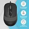 Фото-10 Мышь A4Tech Fstyler FM10 Проводная серый, FM10 GREY
