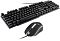 Фото-6 Комплект клавиатура/мышь OKLICK  Проводной чёрный, 1546779