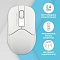 Фото-4 Мышь A4Tech FG12 Беспроводная белый, FG12 WHITE