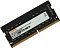 Фото-2 Модуль памяти Digma 16GB SO-DIMM DDR4 3200MHz DGMAS43200016S, вид сзади под углом; на чёрной плате размещена длинная белая наклейка с маркировкой 16GB PC4-25600 3200MHz CL22 1.2V 1R*8, видны золотистые контакты; фото важно для страницы товара как подтверждение модели и параметров.