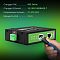 Фото-9 PoE‑инжектор Digma DNP30W48GDXM, инфографика с подключением кабеля. На фото видны чёрный корпус, зелёная клемма DC, два порта RJ‑45 с маркировкой Data In и Data Out + PoE, а сверху указаны стандарты 802.3af/at, Ethernet 10/100/1000Base‑T, питание 37–57 В DC и PoE 30 Вт. Изображение показывает подключение и основные параметры для страницы товара.