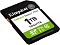 Фото-2 Карта памяти SDXC Kingston Canvas Select Plus 1TB — ракурс под углом: видны кромки корпуса и боковой переключатель Lock жёлтого цвета, читаются 1TB и значок V30; фото важно для понимания конструкции SD-карты и ориентации при установке