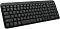 Фото-4 Клавиатура Logitech K250, вид спереди справа под углом; показаны цифровой блок, верхний ряд с мультимедийными пиктограммами и широкая рамка корпуса по периметру. Полезно для страницы товара, чтобы показать правую часть раскладки и форму основания.