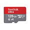 Фото-1 Карта памяти SanDisk Ultra microSDXC UHS-I Class 1 C10 128GB, SDSQUA4-128G-GN6MN