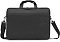 Фото-1 Сумка для ноутбука Digma R211 15,6&Prime;, вид спереди: широкая передняя панель с горизонтальным швом, овальная накладка справа, верхняя молния и две ручки, цвет чёрный
