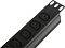 Фото-9 Блок розеток LANMASTER TWT-PDU19, 1U, TWT-PDU19-10A9C3