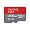 Фото-1 Карта памяти SanDisk Ultra + adapter microSDXC 256GB, SDSQUAR-256G-GN6MA