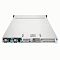 Фото-2 Серверная платформа ASUS RS700-E11 RS12U, вид сзади, два блока питания слева с голубыми фиксаторами, порты VGA, USB и сетевые RJ45 на панели I/O, вентиляционная решётка справа, корпус серебристый.