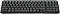 Фото-2 Клавиатура Logitech K250, фронтальный вид под небольшим углом; показаны тёмно-серый корпус, ступенчатый профиль клавиш и полноразмерная раскладка с цифровым блоком. Полезно для страницы товара, чтобы показать высоту клавиш и форму корпуса.