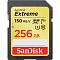 Фото-1 Карта памяти SanDisk Extreme SDXC 256GB, SDSDXV5-256G-GNCIN
