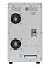 Фото-2 ИБП Штиль ST1110L 10000 VA Tower ST1110L, вид сзади; белая задняя панель с двумя вентиляторами, автоматическими выключателями, разъёмом EPO и сервисным отсеком в нижней части; фото показывает интерфейсы и охлаждение для страницы товара ИБП.