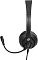 Фото-5 Наушники с микрофоном Oklick HS-M500 USB, чёрные, вид сбоку крупным планом; показаны круглая чашка с логотипом, гибкая штанга микрофона, гладкая внешняя панель и выход кабеля из чашки, что важно для страницы товара с акцентом на конструкцию гарнитуры.