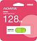 Фото-3 USB-накопитель ADATA UV320 128 ГБ в упаковке: розовый блистер с крупной надписью &ldquo;128GB&rdquo; и отметкой &ldquo;USB 3.2&rdquo;, внутри виден бело‑зелёный накопитель; контекст упаковки &mdash; важен для сверки модели и объёма на странице товара.