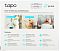 Фото-12 TP-Link Tapo C225 — задняя сторона коробки; блок «Smart AI Detection and Notification» с примерами (человек, питомец, младенец) и ниже список функций с иконками; белая упаковка на светлом фоне для пояснения возможностей на странице товара.