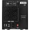Фото-2 ИБП CyberPower PR750ELCD, вид сзади; показаны шесть выходных разъёмов IEC, входной разъём питания, кнопка Reset, USB и COM-порты, а также отсек Expansion Port; для страницы товара важно для оценки интерфейсов и схемы подключения.