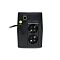 Фото-2 ИБП Powerman Back Pro 850 Plus, задняя панель; две розетки Schuko, USB-порт сверху, входной кабель и автоматический предохранитель на чёрной панели; изображение нужно для оценки доступных подключений.