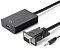 Фото-2 Переходник PREMIER VGA (M) / Jack 3.5 (M) -> HDMI (F) 0.2 м, 5-982-0.15