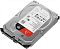 Фото-4 Жёсткий диск Seagate IronWolf ST4000VN006 3.5" 4 ТБ &mdash; ракурс под углом: верхняя наклейка IronWolf на серебристом корпусе, видны боковые винты и кромка разъёмной стороны; на белом фоне для демонстрации внешнего вида корпуса.