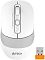 Фото-2 Мышь A4Tech FB10CS Беспроводная белый, FB10CS USB GRAYISH WHITE