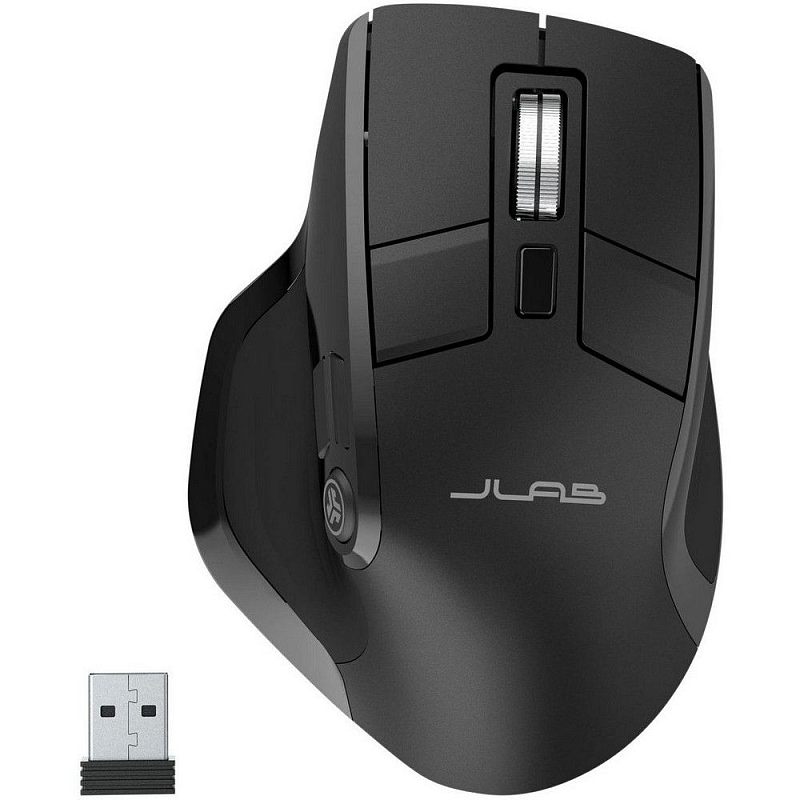 Фото Мышь Jlab Epic Mouse Проводная/беспроводная чёрный, IEUMEPICMOUSERBLK124