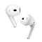 Фото-5 Беспроводные наушники Honor CHOICE Earbuds X5, белые, крупный план двух вкладышей без кейса. На фото видны глянцевые корпуса, короткие ножки, акустические решётки и метки левого и правого наушника, что важно для страницы товара как изображение формы TWS-модели.