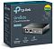Фото-3 Упаковка аппаратного контроллера TP-Link Omada OC200, вид коробки спереди. На фото тёмная коробка с изображением устройства, названием Omada Cloud Controller OC200 и пиктограммами функций в нижней части. Изображение показывает фирменную упаковку и модель устройства для страницы товара.