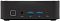 Фото-6 Неттоп iRU Tactio 525 Mini PC, крупный план передней панели. На фото показаны квадратная кнопка питания, аудиоразъём, два USB Type-A и USB Type-C на чёрной лицевой стороне. Изображение важно для страницы товара, потому что помогает оценить доступность передних интерфейсов.