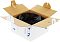 Фото-7 Кабель Lanmaster UTP Cat 5e TWT-5EUTP-OUT, чёрный, 305 м &mdash; открытая коробка с бухтой чёрного кабеля внутри; видны откинутые клапаны и уложенные витки кабеля. Изображение показывает содержимое упаковки на странице товара.
