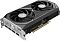 Фото-3 Видеокарта Zotac Gaming GeForce RTX 5060 Ti 8GB ZT-B50610E-10M, вид спереди слева под углом. Видны два вентилятора, металлическая интерфейсная планка и длинный радиатор вдоль боковой части. Изображение помогает оценить форму корпуса и передний торец на странице товара.