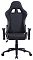 Фото-6 Кресло для геймеров CACTUS CS-CHR-030BLS чёрный, эко.кожа, CS-CHR-030BLS