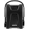 Фото-1 Vneshniy disk hdd adata dashdrive durable 1 tb 2 5, общий вид; кабель с разъёмами на концах показан для страницы аксессуара подключения. Описание фиксирует видимые элементы, чтобы изображение соответствовало теме страницы товара.