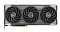Фото-8 Видеокарта Asus GeForce RTX 5070 TUF Gaming OC, вид строго спереди. На фото три крупных вентилятора, плоская лицевая панель и угловые металлические накладки по краям. Темно-серый цвет; изображение для карточки товара, нужно для точного показа фронтального дизайна и трехвентиляторного охлаждения.