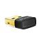 Фото-2 Bluetooth USB-адаптер TP-Link UB500, вид сбоку, короткий золотистый USB-разъём и чёрный корпус с закруглённым торцом и логотипом tp-link.