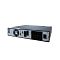 Фото-4 ИБП ACD PW Rackline Pro 1000i 1000 VA Rack 2U 83-122205-00G, вид сзади под углом; показаны вентилятор, USB, RS-232, разъём EPO, слот расширения, восемь выходов IEC и вход питания справа; фото важно для страницы товара, где нужны разъёмы и подключения.