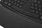 Фото-8 Клавиатура Logitech K860 чёрная, крупный план подставки под запястья, амортизирующая мягкая вставка