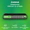 Фото-2 Коммутатор Digma DSP216F-1G-1C-R300 16-PoE Неуправляемый 18-ports, DSP216F-1G-1C-R300