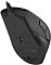 Фото-7 Проводная мышь A4Tech Fstyler FM45S Air USB Stone Grey, вид снизу под углом в тёмно-сером цвете; на фото видны оптический сенсор, продолговатые скользящие ножки и сервисная маркировка на основании. Подходит для страницы товара, потому что показывает нижнюю конструкцию и опорные элементы.