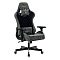 Фото-1 Кресло для геймеров ZOMBIE VIKING 7 KNIGHT Серый, текстиль/эко.кожа, VIKING 7 KNIGHT B