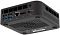 Фото-9 Неттоп iRU Tactio 525 Mini PC, вид сверху. На фото показана чёрная верхняя крышка с мелкой перфорацией, логотипом iRU по центру и скруглёнными углами корпуса. Изображение важно для страницы товара, потому что показывает отделку верхней панели и компактный формат мини-ПК.