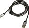 Фото-1 USB кабель Hama Metal Lightning -&gt; USB Type A (M) 2.4A 1.5 м, 00173626